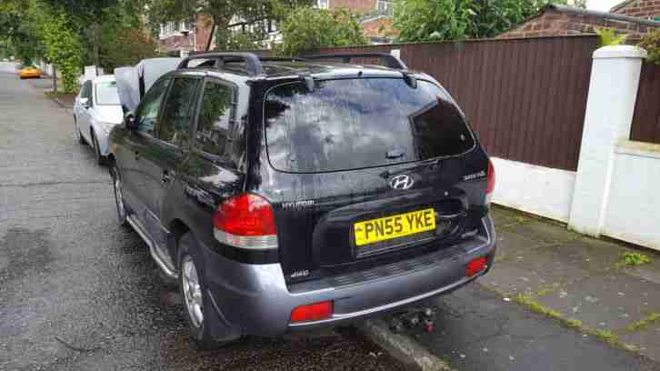 2005 HYUNDAI SANTA FE CDX CRTD BLACK