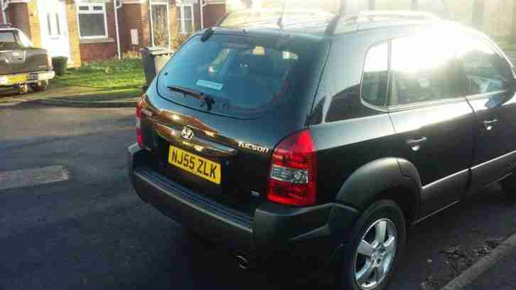 2005 HYUNDAI TUCSON GSI 4X4 BLACK FSH
