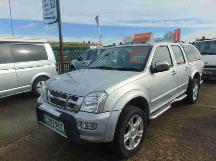 2005 ISUZU RODEO 3.0TD Denver Max Double Cab 4x4 Auto NO VAT TO PAY