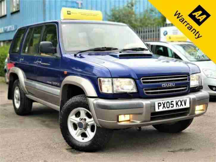 2005 ISUZU TROOPER 3.0 LWB DT CITATION 157 BHP+1 F KEEPER+96K MILES+4X4+TOW BAR!