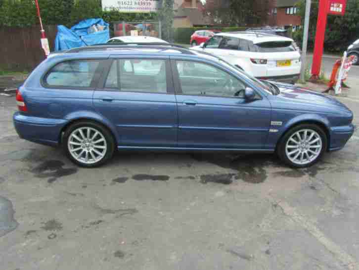 2005 JAGUAR X-TYPE SPORT D BLUE