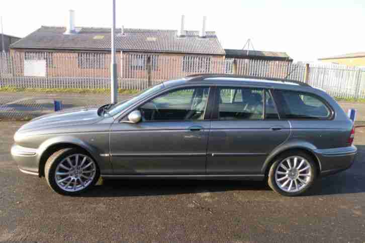 2005 JAGUAR X TYPE SPORT DIESEL ESTATE SLATE GREY 12 MONTH MOT LEATHERS 59K