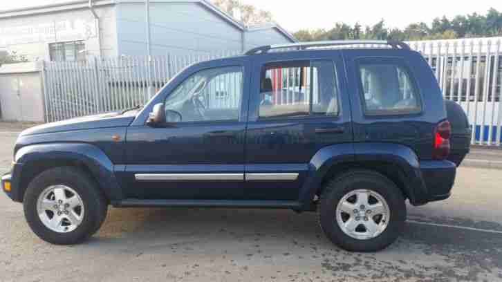 2005 JEEP CHEROKEE LIMITED CRD A BLUE 88117 MILES