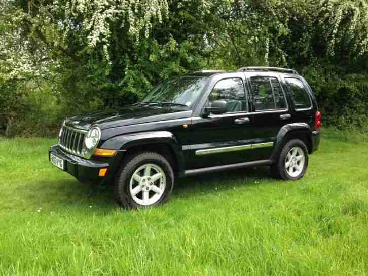 2005 JEEP CHEROKEE LIMITED CRD BLACK