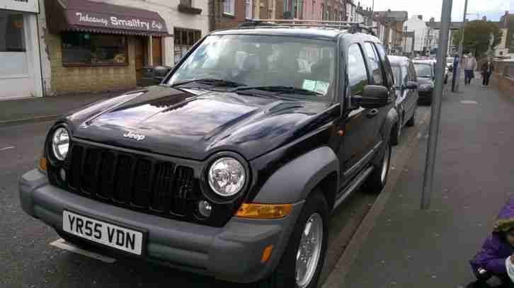 2005 JEEP CHEROKEE SPORT BLACK