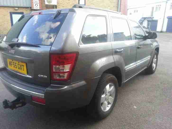 2005 JEEP GRAND CHEROKEE CRD LTD A GREY SPARE OR REPAIR !