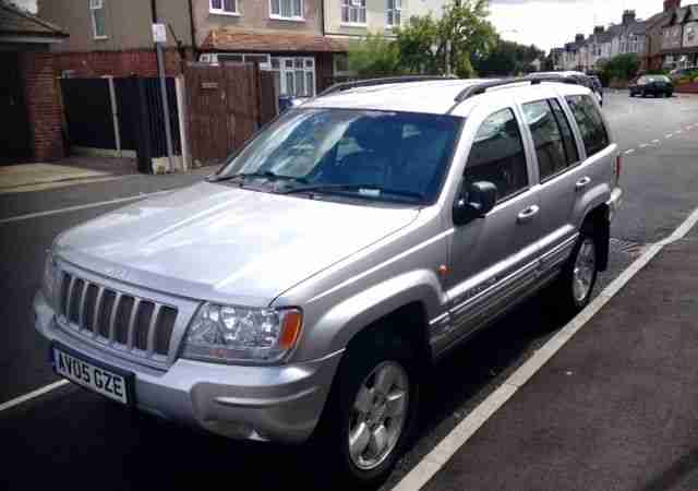 2005 JEEP GRAND CHEROKEE CRD LTD AU SILVER