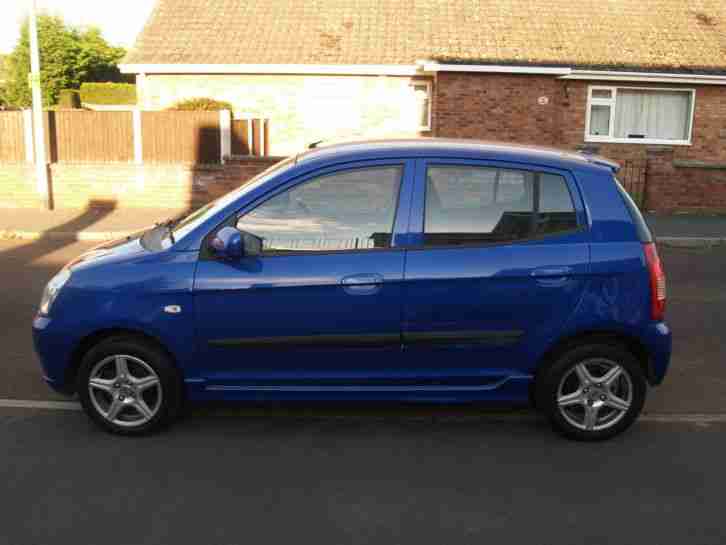 2005 KIA PICANTO GLAMOUR BLUE