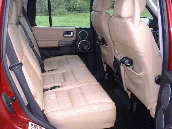 2005 LAND ROVER DISCOVERY 3 TDV6 AUTO RED HSE