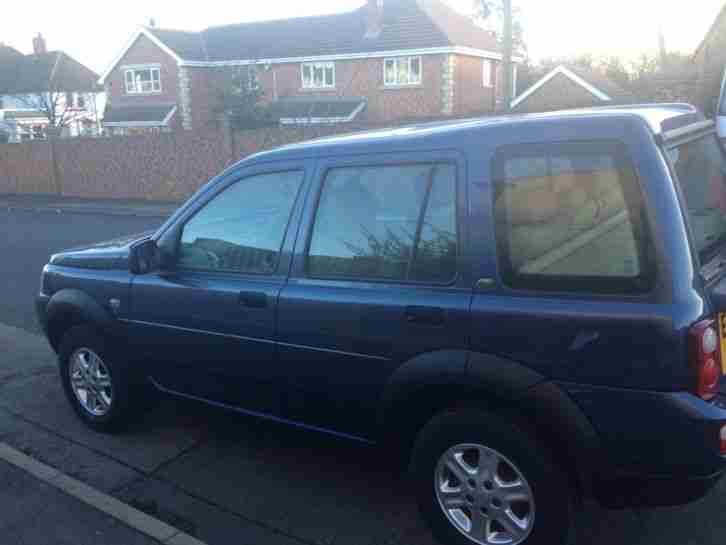 2005 LAND ROVER FREELANDER TD4 S S/W BLUE