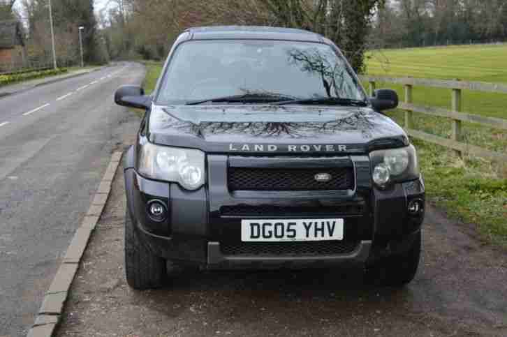 2005 LAND ROVER FREELANDER XEI BLACK