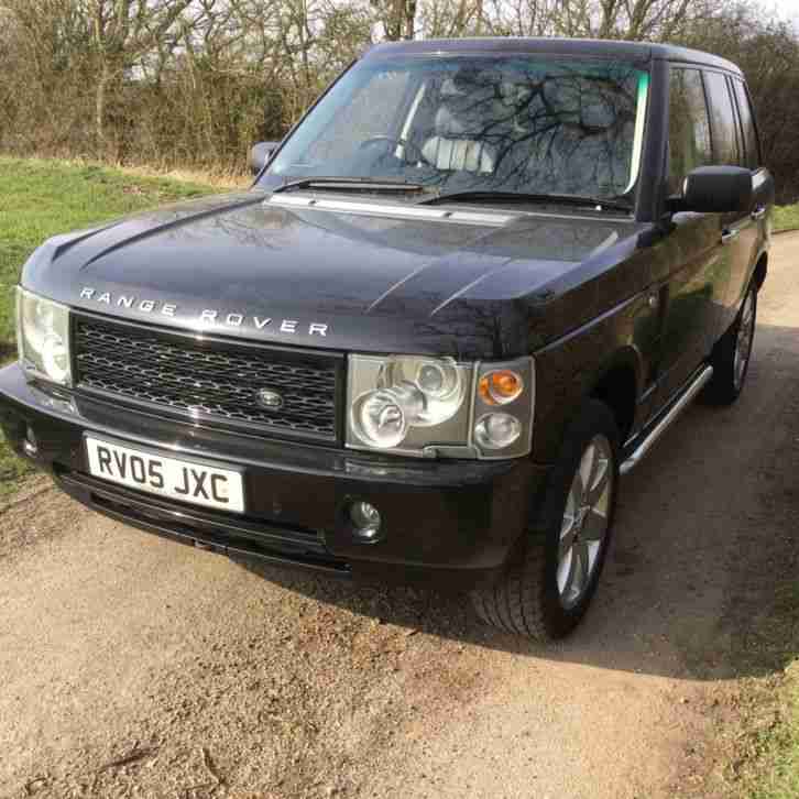 2005 LAND ROVER RANGE ROVER VOGUE 4.4 V8 AUTOBIOGRAPHY BLACK