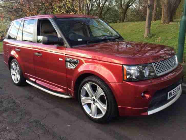 2005 LAND ROVER RANGEROVER SPT TDV6 HSE A RED
