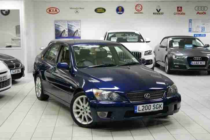 2005 LEXUS IS 200 SE SAT NAV LOW MILEAGE FULL SERVICE HISTORY SALOON PETROL