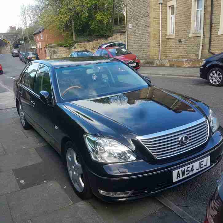 2005 LEXUS LS430 AUTO BLACK