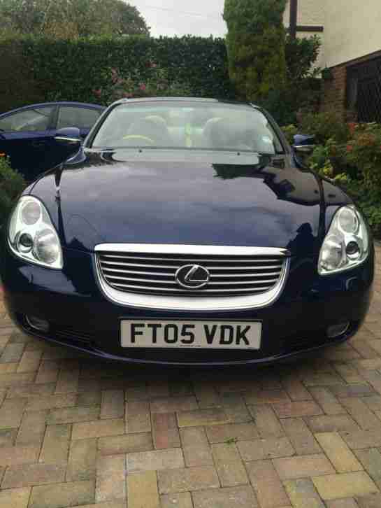 2005 LEXUS SC430 low millage one previous owner v8 convertable