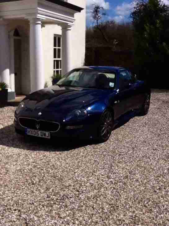 2005 MASERATI COUPE V8 GRANSPORT S A BLUE