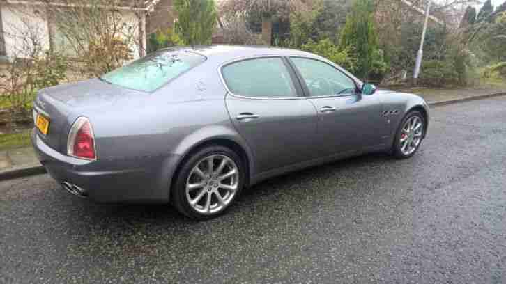 2005 MASERATI QUATTROPORTE AB4 S-A GREY STUNNING WITH PRIVATE PLATE TAN LEATHER