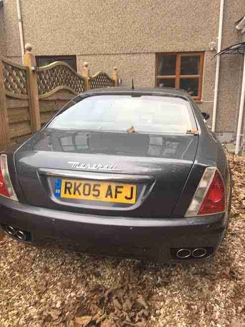 2005 MASERATI QUATTROPORTE AB4 S A GREY (low miles only 3 owners)