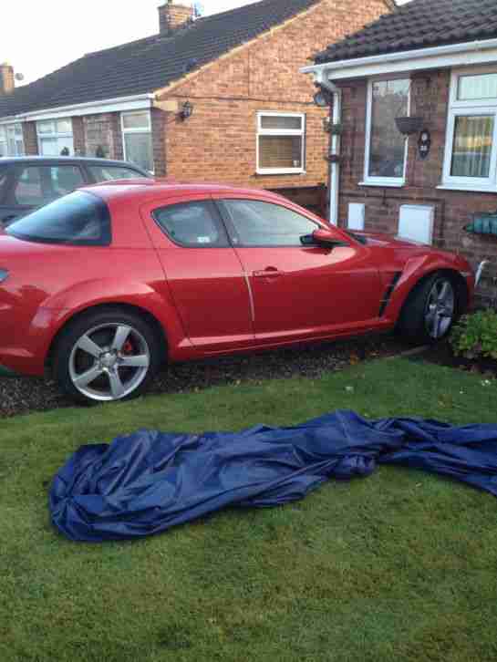 2005 MAZDA RX-8 231 PS RED