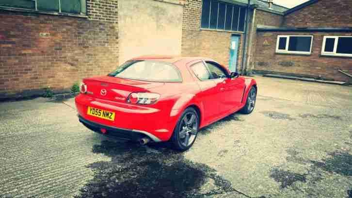 2005 MAZDA RX-8 231 PS RED 6 speed 49k miles!