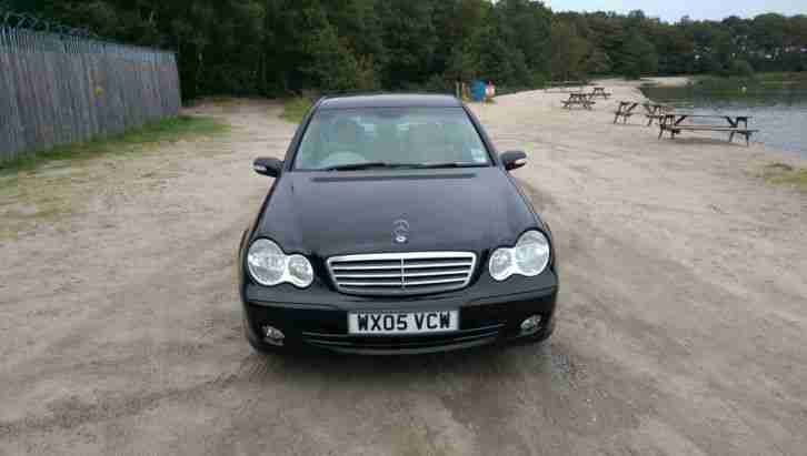 2005 MERCEDES C200 CDI CLASSIC SE AUTO BLACK