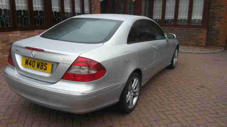 2005 MERCEDES CLK220 CDI AVANTGARDE SILVER