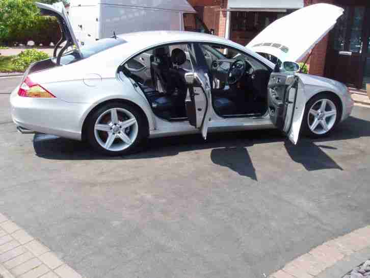 2005 MERCEDES CLS 320 CDI AUTO SILVER