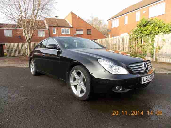 2005 MERCEDES CLS 500 AUTO BLACK