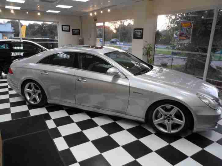 2005 MERCEDES CLS 55 AMG AUTO SILVER