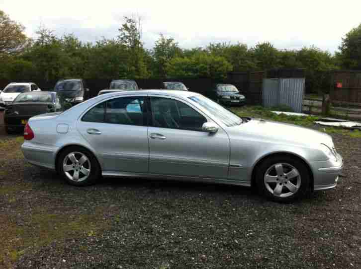 2005 MERCEDES E220 CDI AVANTGARDE AUTO SILVER