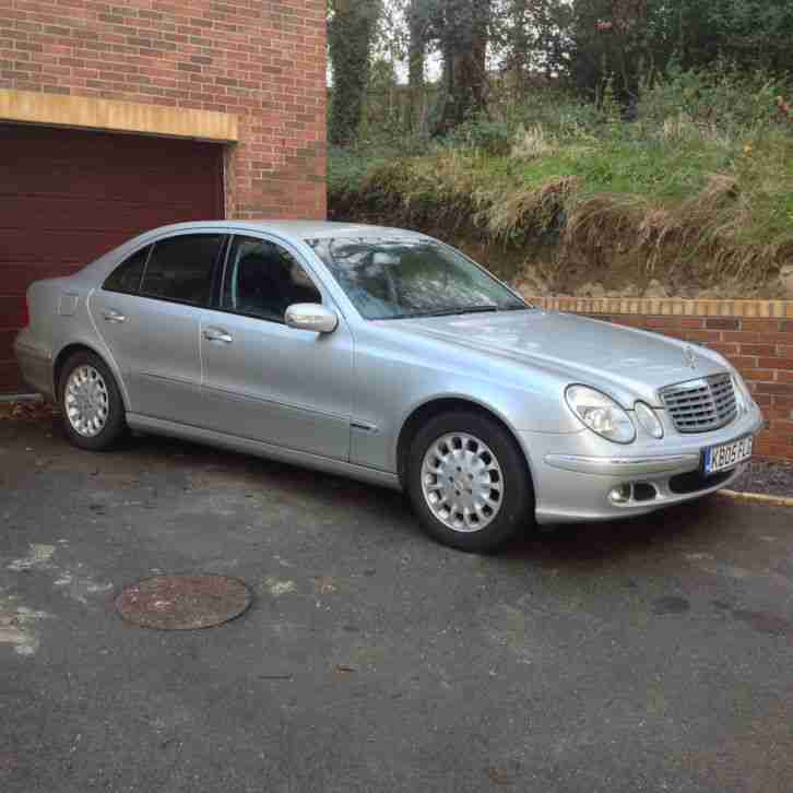 2005 MERCEDES E270 CDI ELEGANCE AUTO SILVER