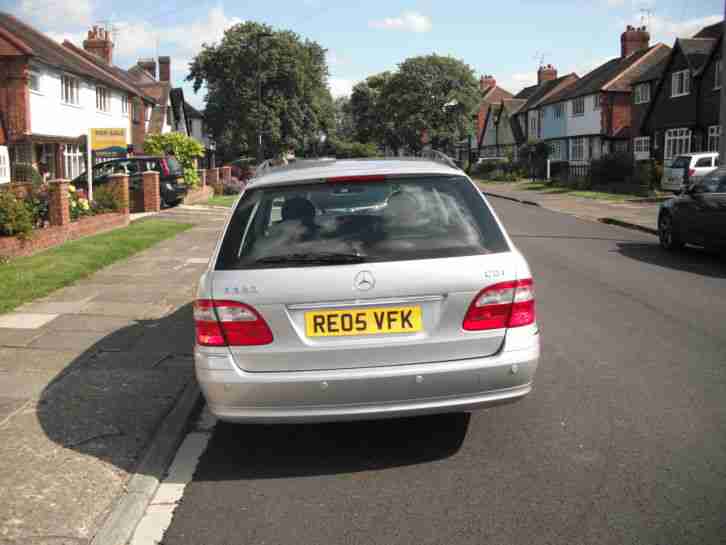 2005 MERCEDES E320 CDI ELEGANCE AUTO SILVER