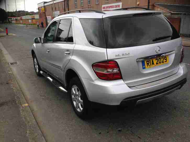 2005 MERCEDES ML 320 CDI SE AUTO SILVER, FSH 1 Previous owner
