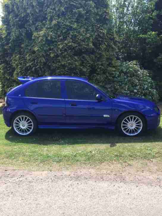 2005 MG ZR 105 TROPHY SE BLUE