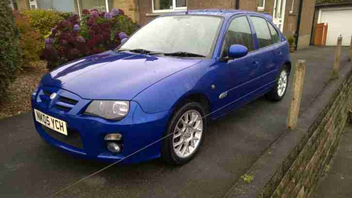 2005 MG ZR+ 120 CVT BLUE Auto automatic Step + - long mot LOW MILEAGE great car