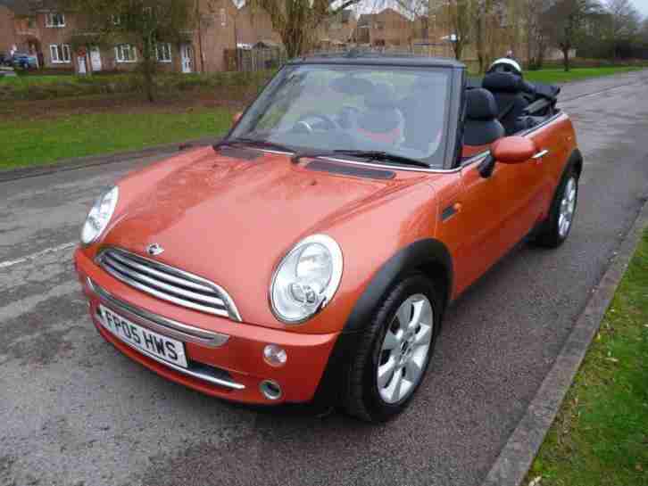 2005 MINI COOPER CONVERTIBLE - FULL MOT - FULL HISTORY - ANY PEX WELCOME