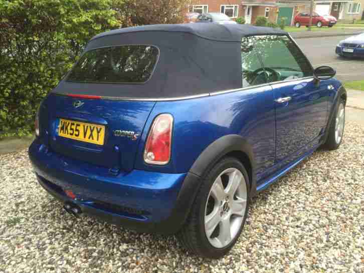 2005 MINI COOPER S BLUE