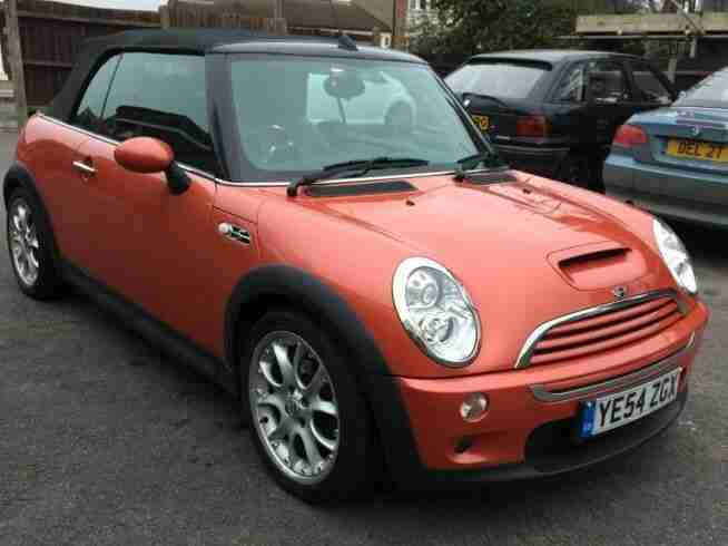 2005 MINI COOPER S CONVERTIBLE..FULL LEATHER..LOW MILES..BEAUTIFUL CONDITION