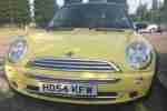 2005 COOPER 1.6 3dr Hatcback,YELLOW