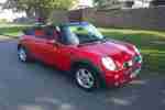 2005 COOPER RED CONVERTIBLE LOW