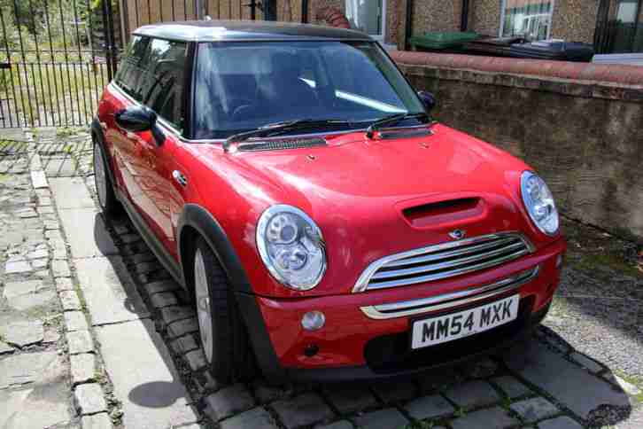 2005 MINI MINI COOPER S RED