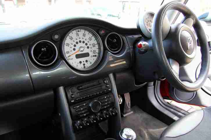 2005 MINI MINI COOPER S RED