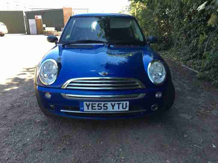 2005 MINI ONE 1.6L PETROL IN BLUE 'NO KEYS'