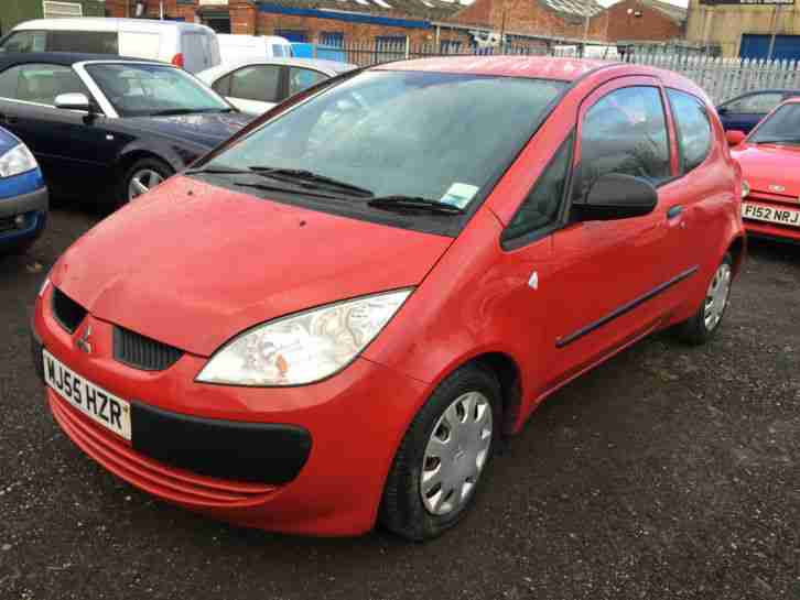2005 MITSUBISHI COLT RED RED