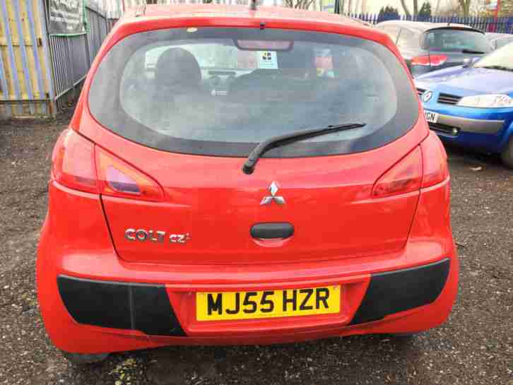 2005 MITSUBISHI COLT RED RED