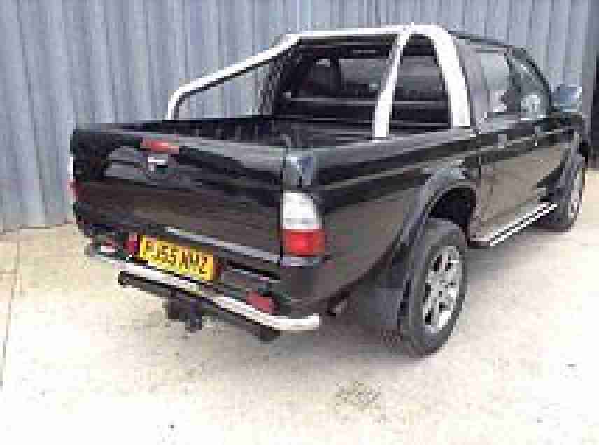 2005 MITSUBISHI L200 ANIMAL LWB 4WD BLACK