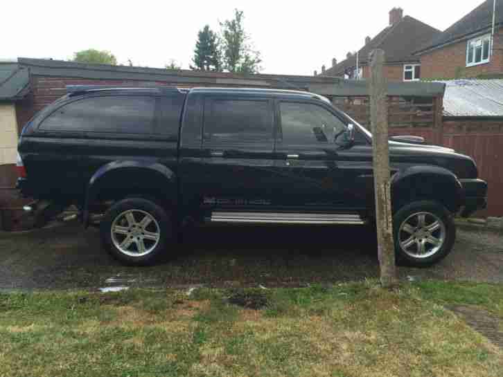 2005 MITSUBISHI L200 ANIMAL LWB 4WD BLACK Unfinished Project Lifted Off road 4x4