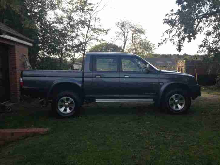 2005 MITSUBISHI L200 TROJAN GREY DOUBLE CAB PICK UP 4X4 LOW MILEAGE 1 OWNER