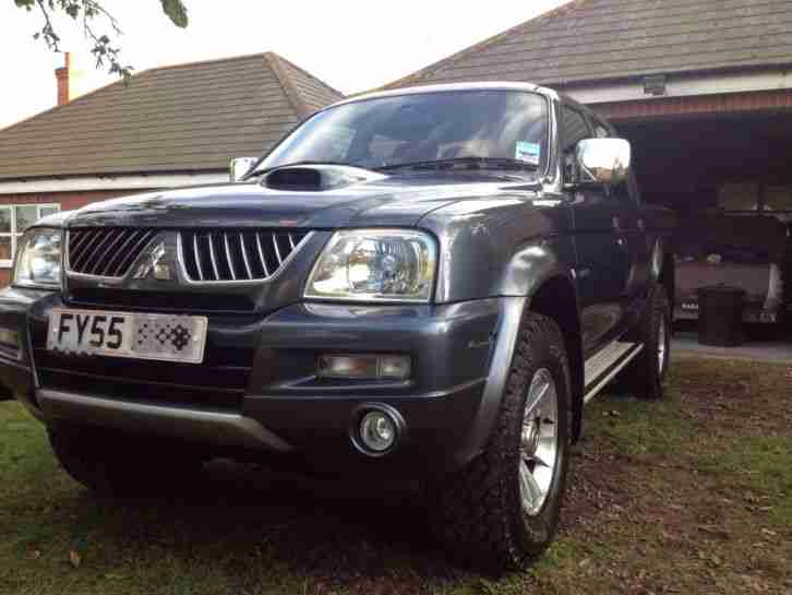 2005 L200 TROJAN GREY DOUBLE CAB